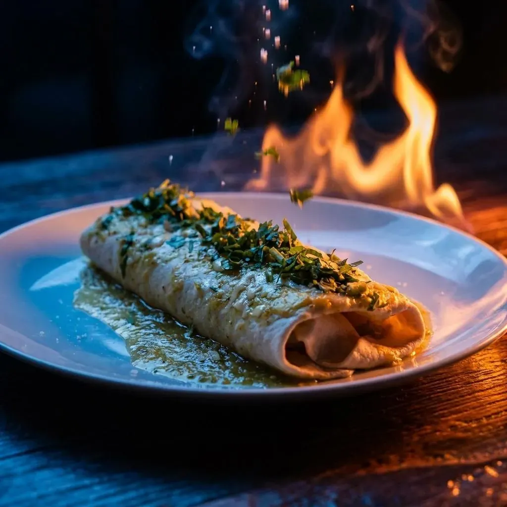 Burrito verde - Fuego Fiesta