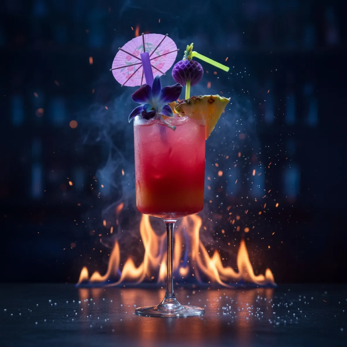 Cocktail Caribbean Fiesta - Fuego Fiesta