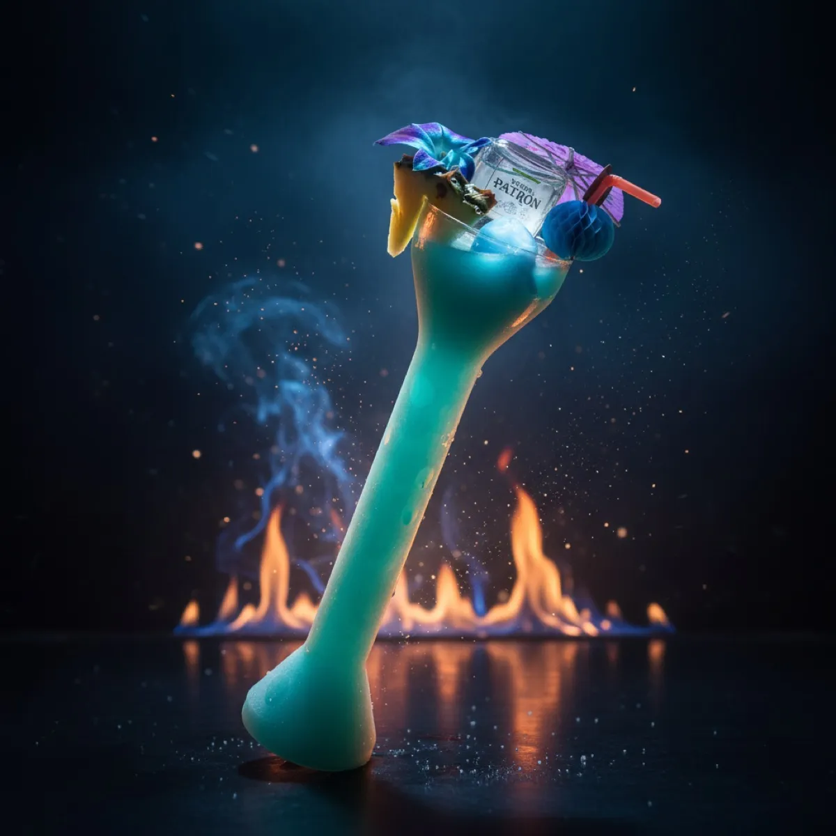 Cocktail Mini Patrón - Fuego Fiesta