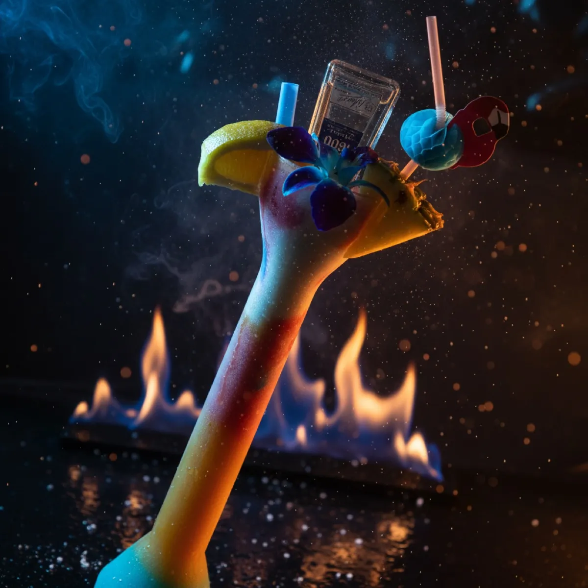 Cocktail Mini Tower shots - Fuego Fiesta