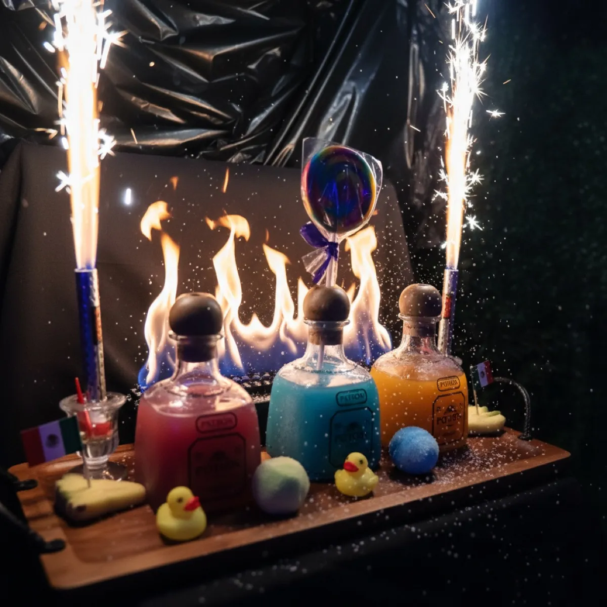 Cocktail Tres Tóxicas - Fuego Fiesta