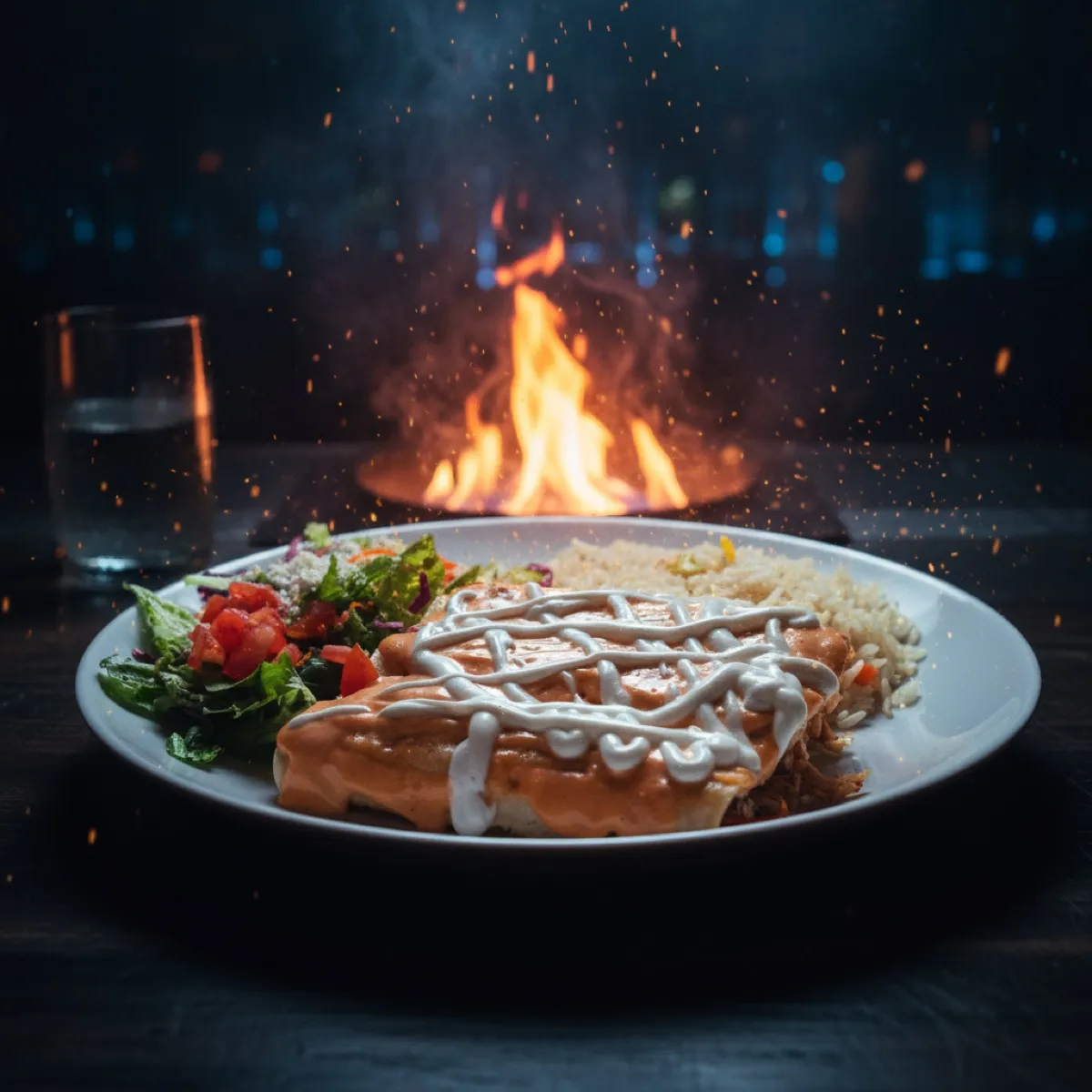 Enchiladas chipotle - Fuego Fiesta