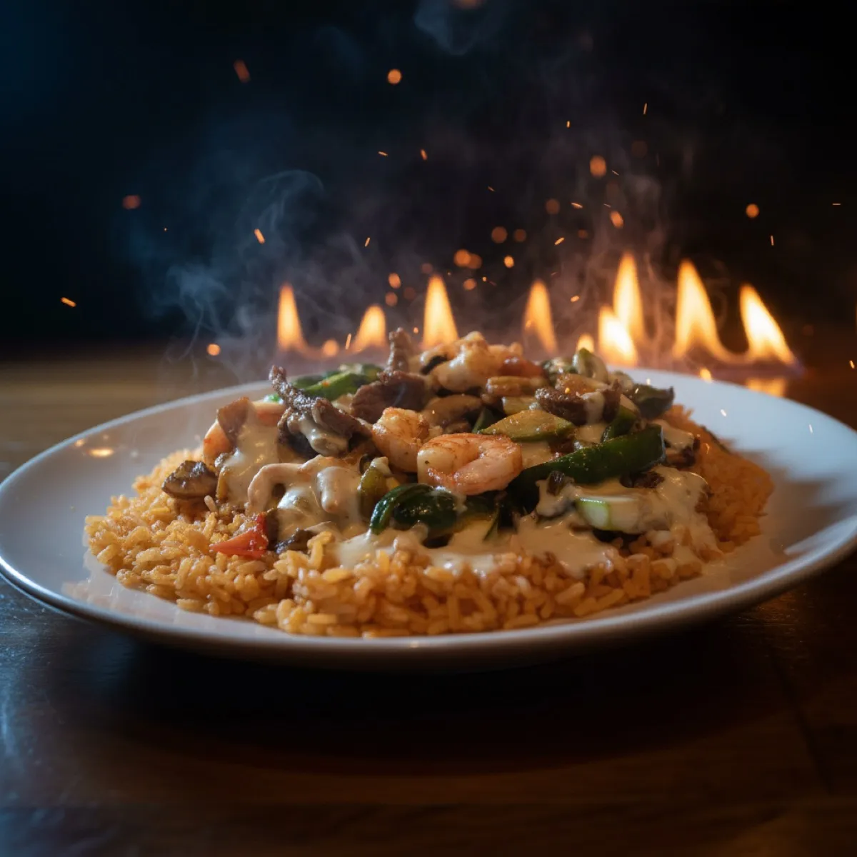 Fuego Especial platillo insignia - Fuego Fiesta