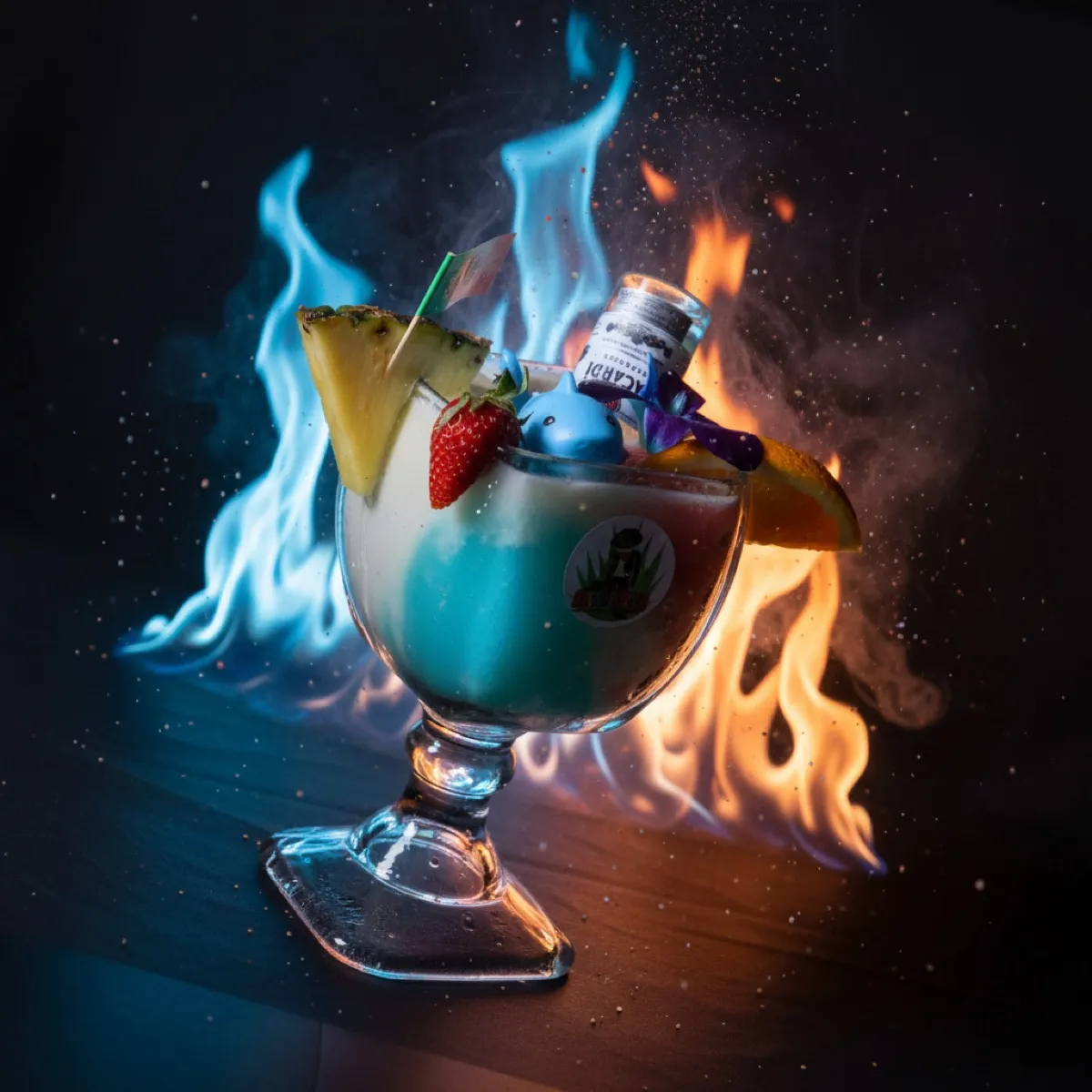 Margarita Boba Colada - Fuego Fiesta