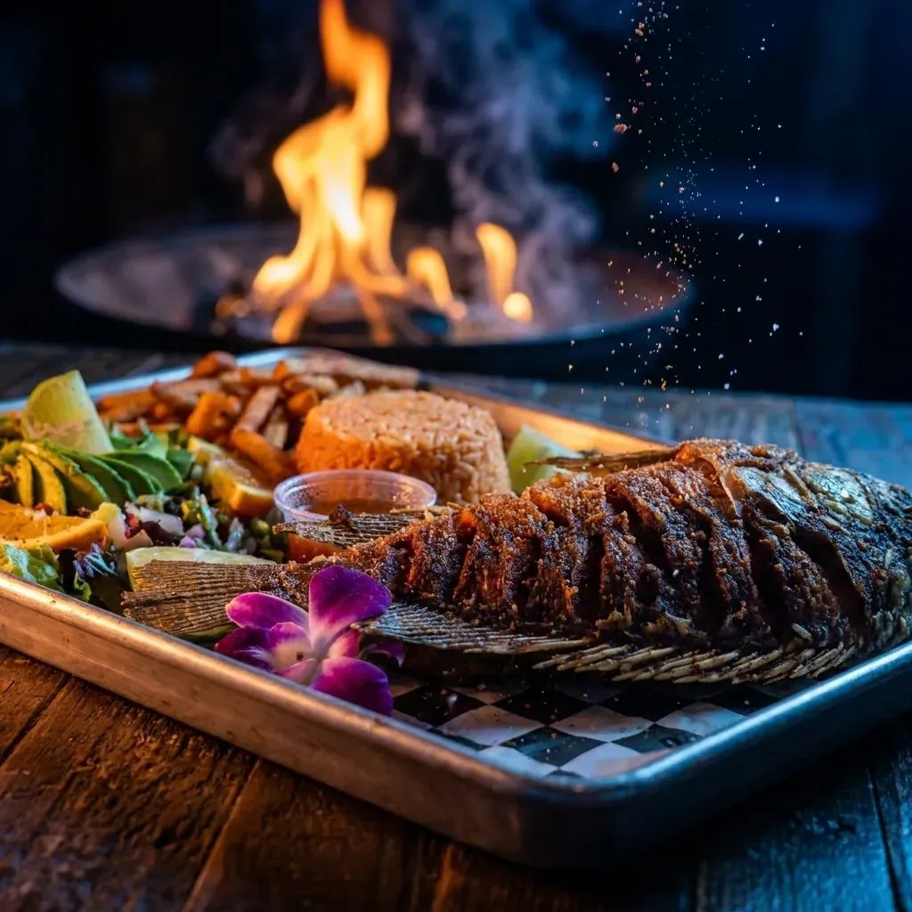 Mojarra frita - Fuego Fiesta