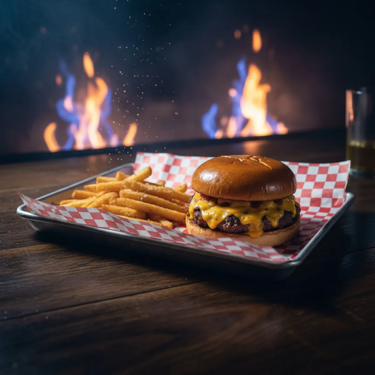 Polos Burger hamburguesa mexicana - Fuego Fiesta